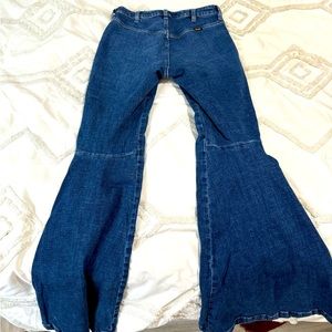 WRANGLER high rise flare jeans